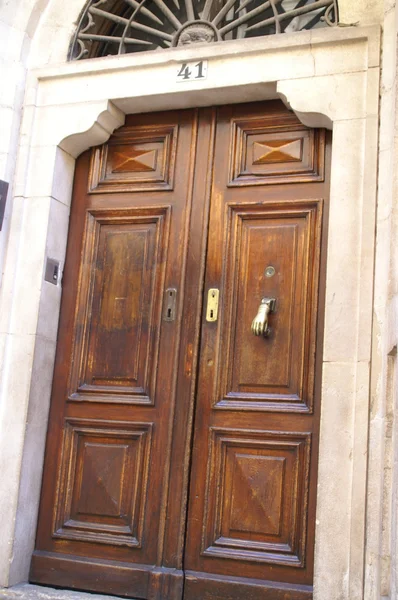 エルサレムのドア — ストック写真