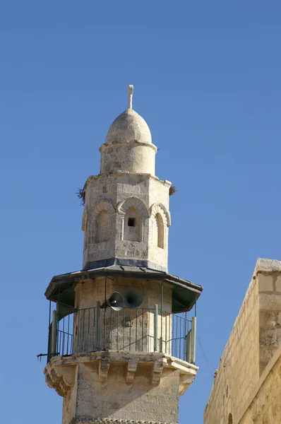 Święty minaretu islamu — Zdjęcie stockowe