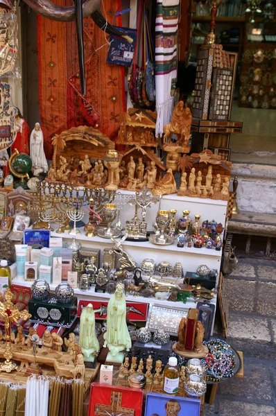 Christian symbols in the Jerusalem east — Stock Photo, Image