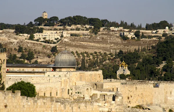 耶路撒冷旧城-阿克萨清真寺 — 图库照片