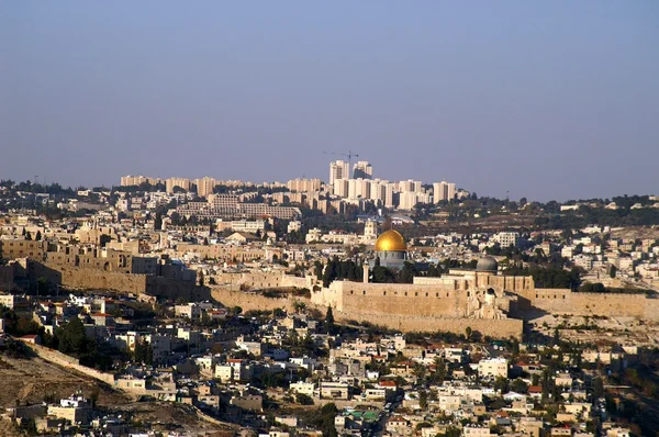 Jerusalems gamla stad Tempelberget — Stockfoto