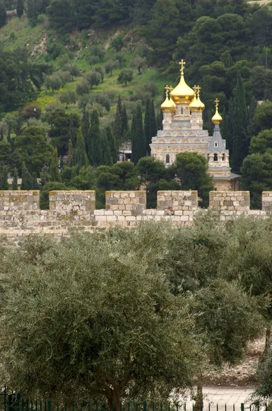 Російської Православної Церкви в Єрусалимі — стокове фото