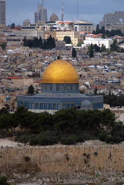 Єрусалимський храм гори panorama — стокове фото