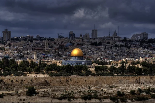 Jerusalem Tempelberg-Panorama — Stockfoto