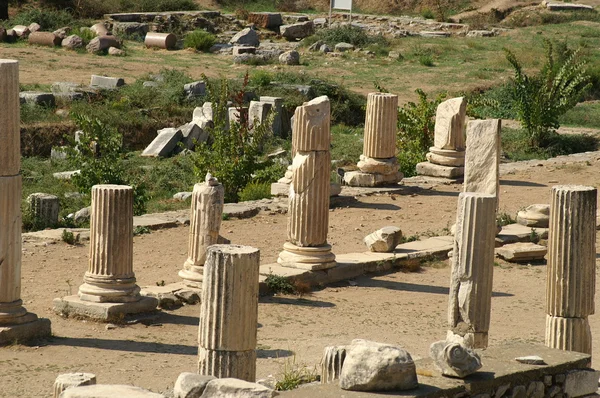 Fornlämningar i Efesos — Stockfoto