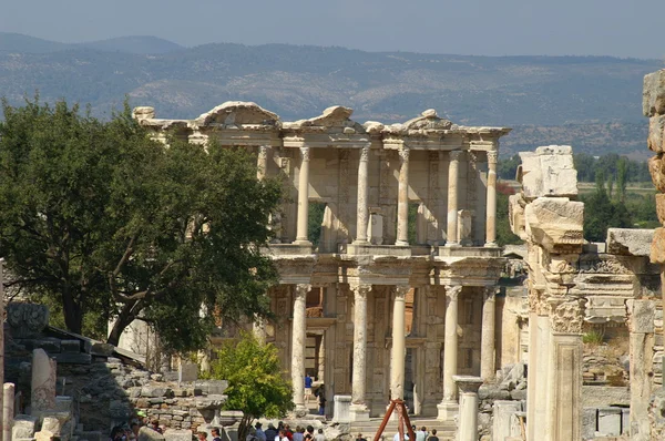 Oude ruïnes in Efeze — Stockfoto