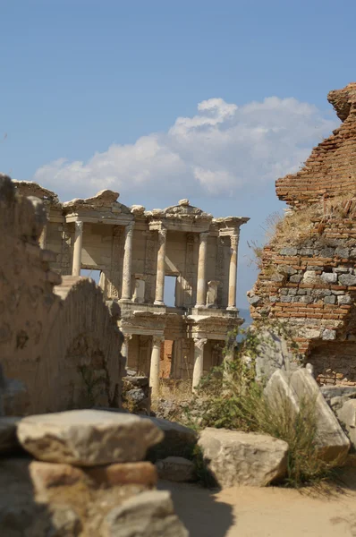 Стародавні руїни Ефес — стокове фото