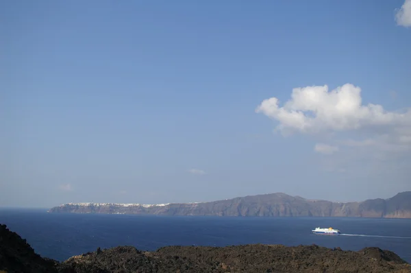 Aegean sea, Santorini island — Stock Photo, Image