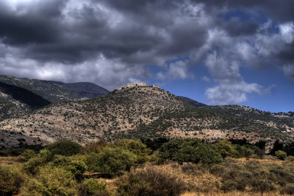 Голанг высота пейзаж в Израиле — стоковое фото