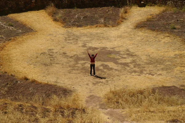 stock image Inca ruins