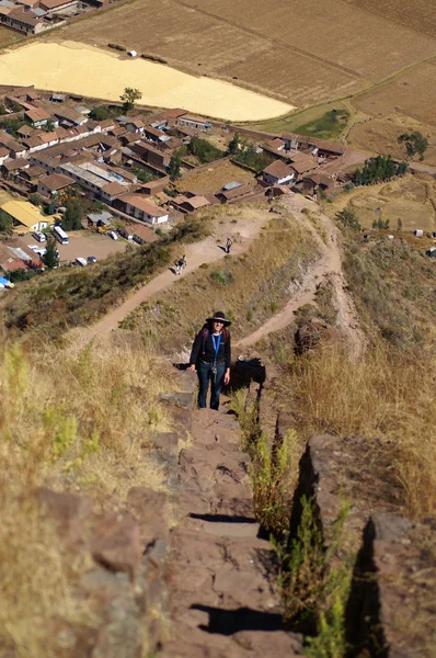 stock image Inca ruins in Pisac