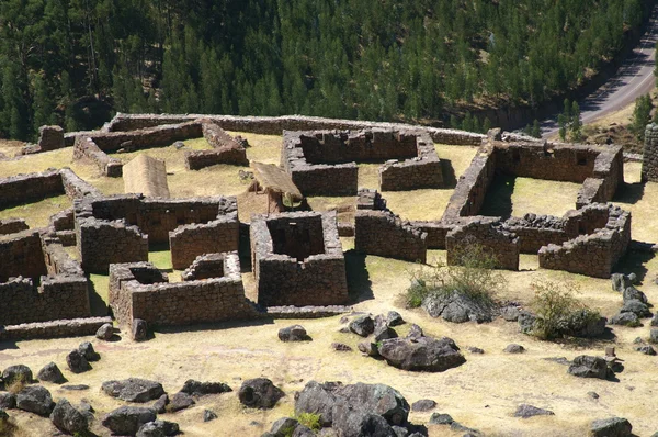 Inca ερείπια σε pisac — Φωτογραφία Αρχείου