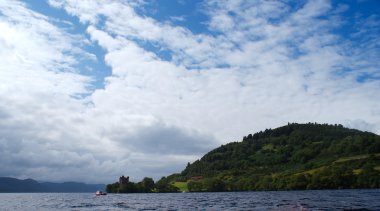 Loch ness monster in scotland clipart