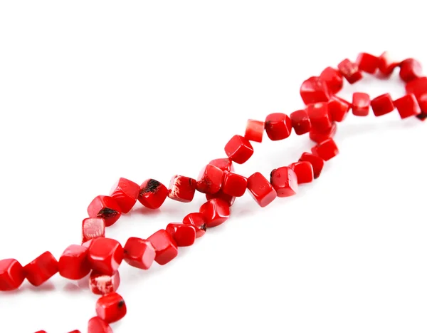 stock image A coral beads isolated