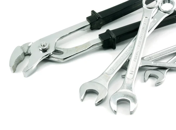A set of spanners isolated — Stock Photo, Image