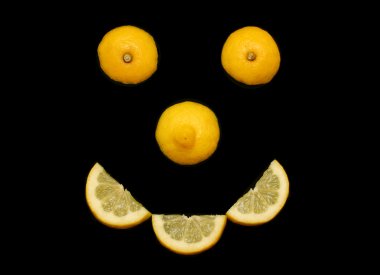 Smiley from the lemon clipart