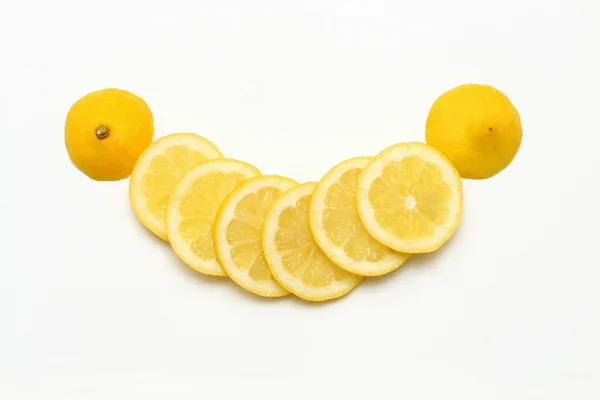 Smiley from the lemon — Stock Photo, Image