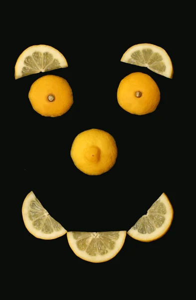 Sorriso do limão — Fotografia de Stock