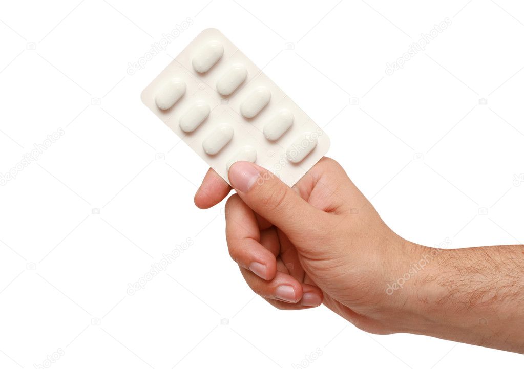 Medicine in hand
