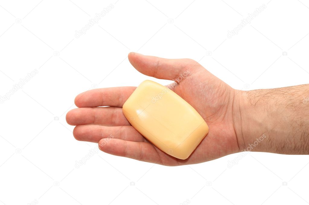 Soap in hand