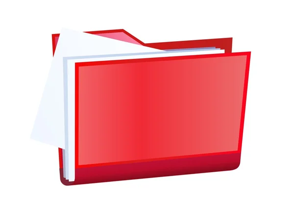 Folder plików wektor — Wektor stockowy