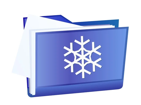 Cold vector file — Stock Vector