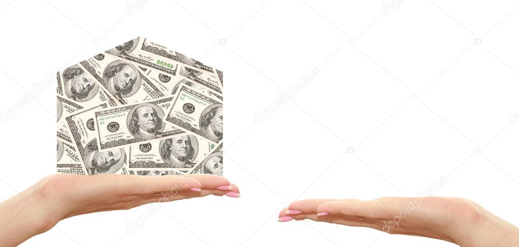 House of hundred dollars for female hand