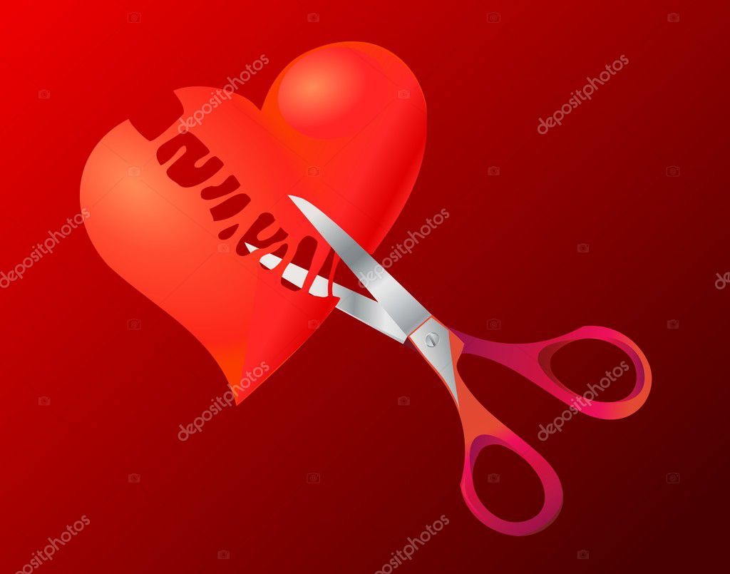 Vektorgrafiken Symbolbild Gebrochenes Herz Vektorbilder Symbolbild Gebrochenes Herz Depositphotos