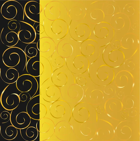 Elegant black and gold background Royalty Free Stock Illustrations