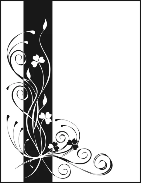 Vector floral background Stock Illustration