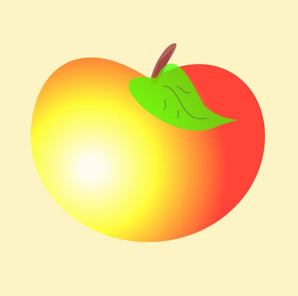 stock vector Apple, vector