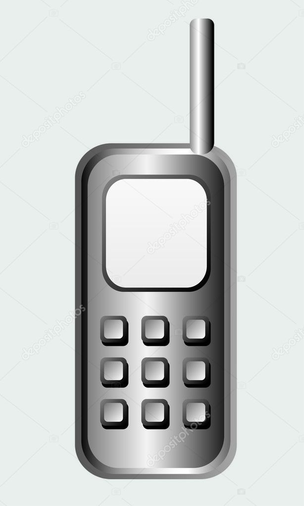 MOBILE PHONE ICON — Stock Vector © natalia_vlasova #2205918