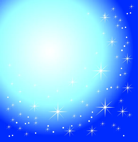 抽象的なブルーの背景、ベクトル — ストックベクタ