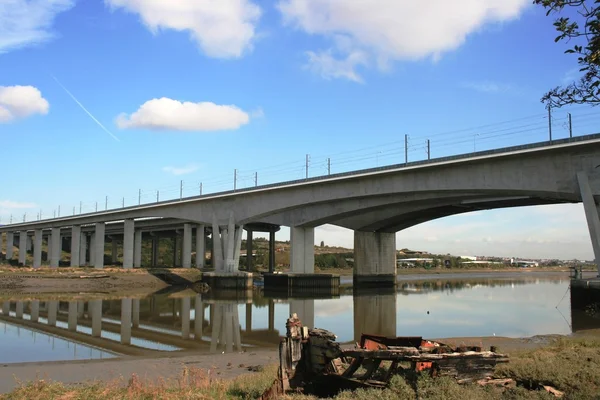 Brücke in kent uk,. Stockfoto