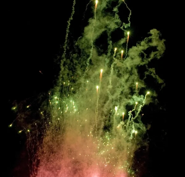 Australia day fireworks — Stock Photo, Image