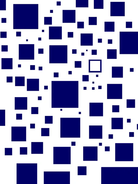 Синие квадраты — стоковое фото