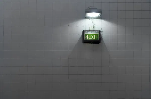 The Exit — Stock Photo, Image