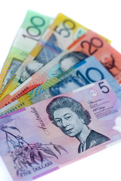 Aussie готівкою — стокове фото