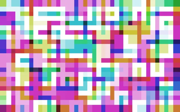 Пикселированный лабиринт — стоковое фото