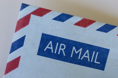 Airmail envelope clipart