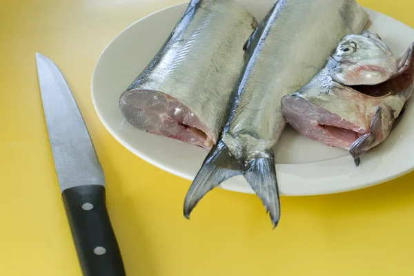 Balıklar filleting — Stockfoto