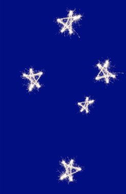 The Southern Cross clipart