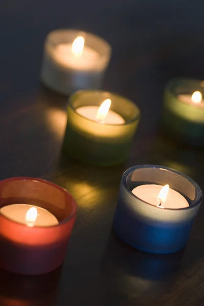 Греющие свечи — стоковое фото