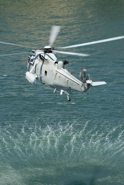 Marine Sea King Hubschrauber — Stockfoto