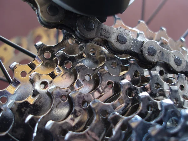 stock image Mountainbike rear cassette