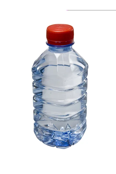 Botella de plástico de agua limpia — Foto de Stock