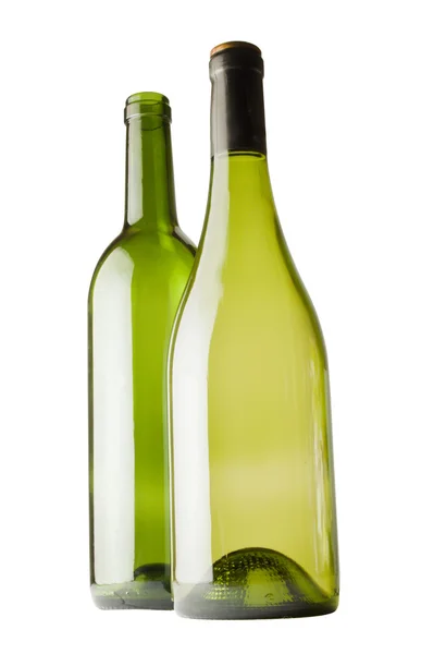 Zwei Flaschen Wein — Stockfoto