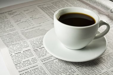 kahve ve sabah gazetesi