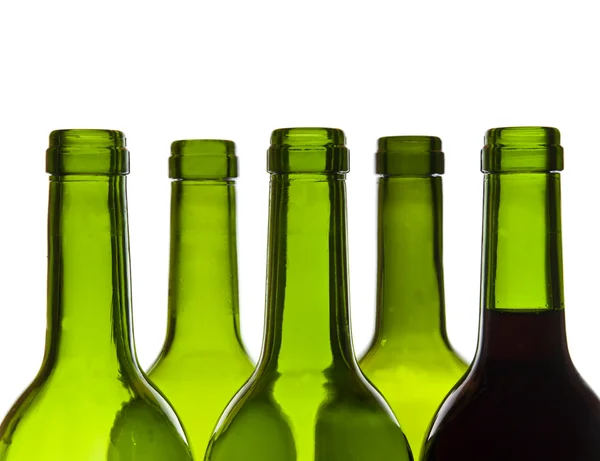 Пляшки вина Закри — стокове фото