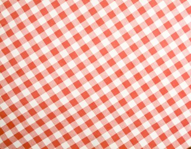 Tablecloth texture-checked fabric clipart